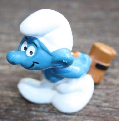 Sledgehammer Smurf 20096 ( Light brown hammer)