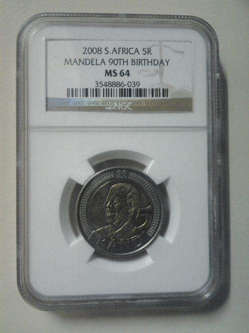 Great Buy!! 2008 Mandela R5 - NGC MS64!
