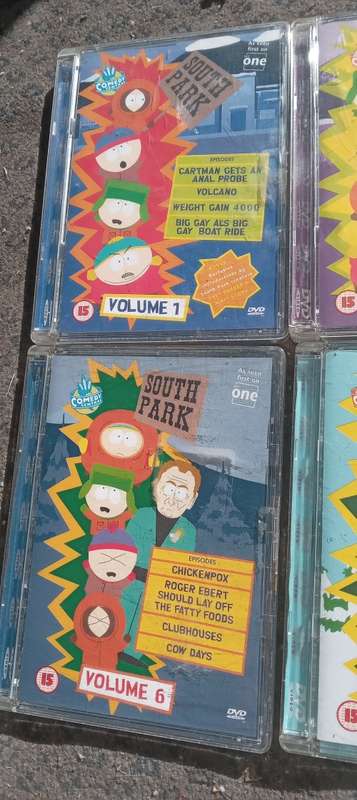 SOUTH PARK DVD COLLECTION