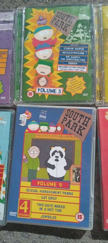 SOUTH PARK DVD COLLECTION