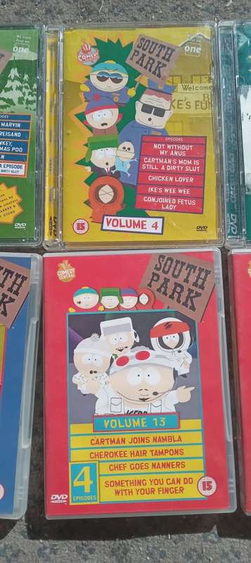 SOUTH PARK DVD COLLECTION