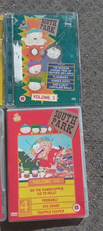 SOUTH PARK DVD COLLECTION