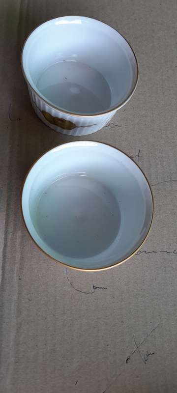 ROYAL WORCESTER EVESHAM PORCELAIN BOWLS X 2