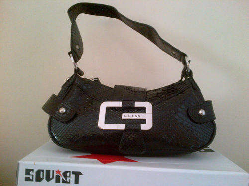 GUESS Original Black Croc