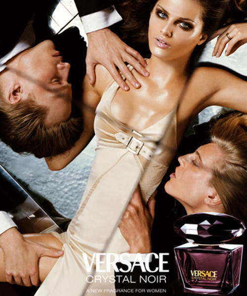 VERSACE crystal noir