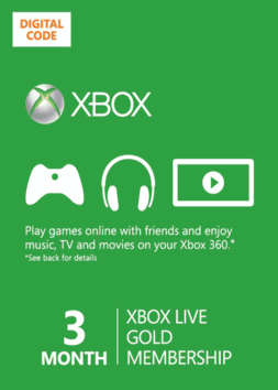 Xbox Live Gold 3 Month Membership [Fast Email Delivery]