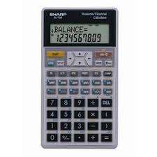 Sharp EL-738 - Advanced Financial Calculator