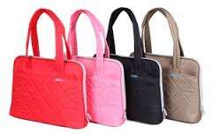 Kingsons 14.1" shoulder laptop bag - Ladies in fashion Pink