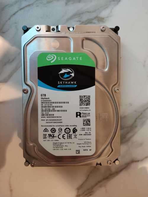 6TB Hard Drive - Warranty 25 May 2025