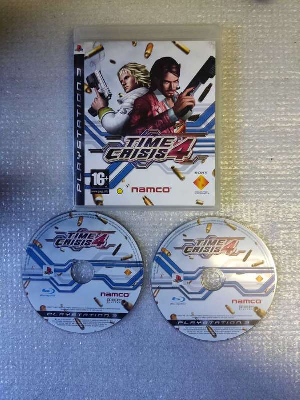 PS3 - Time Crisis 4 - 2 Discs (Complete)