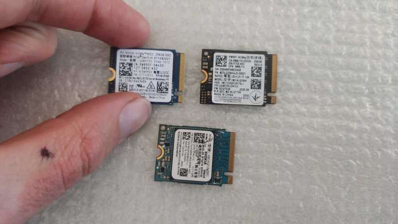 256GB NVME - 2230 (Mixed Brands)