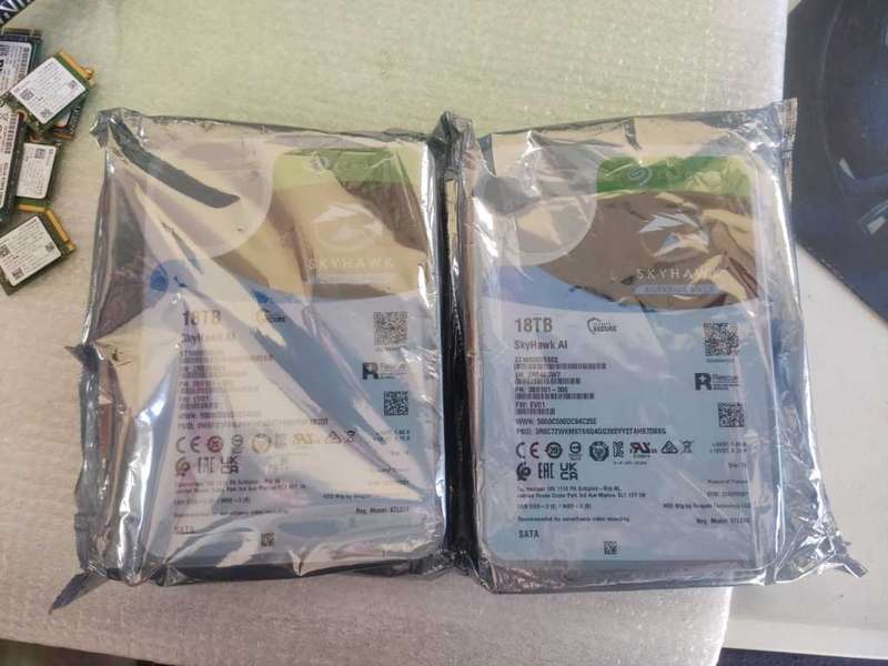 18TB Surveillance Hard Drive - Sealed