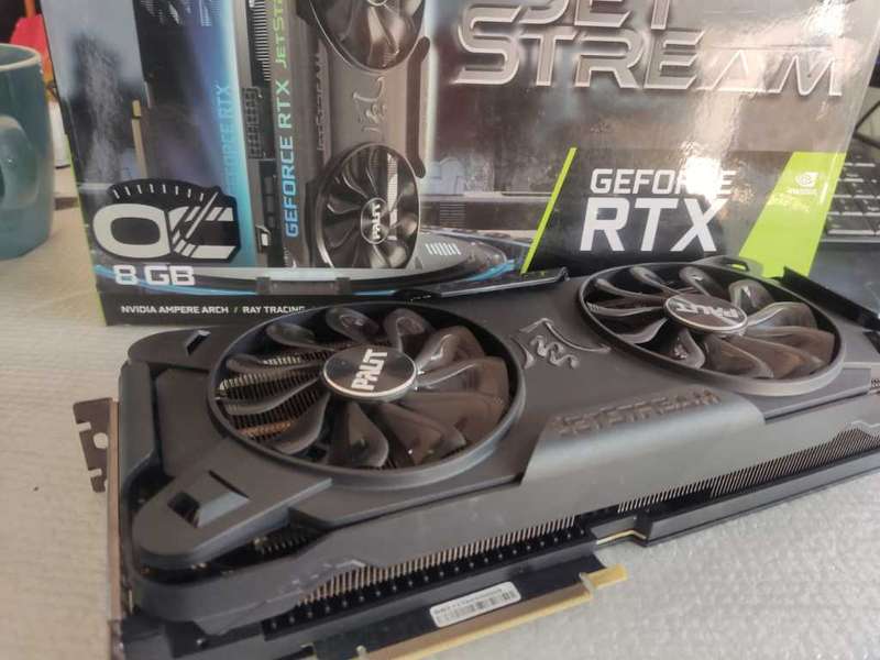 RTX 3070 8GB - Palit JetStream