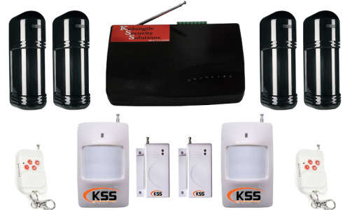 Complete P1 GSM Security Alarm System With 2 Beams