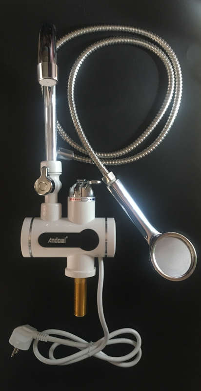 Instant Electric faucet with handheld shower head - Base Mount