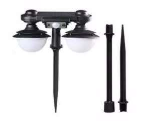 JD-2215 Solar Powered PIR Sensor Light with Remote