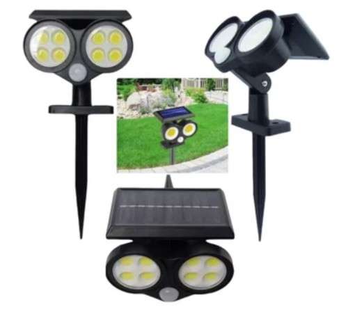 Multifunctional Solar lamp - wall mount or ground spike