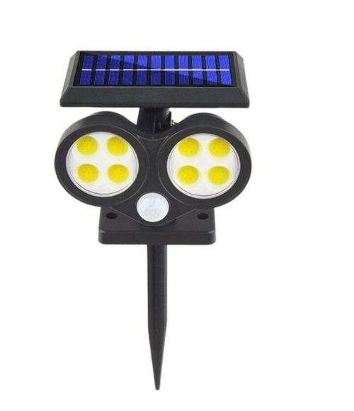 Multifunctional Solar lamp - wall mount or ground spike