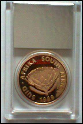 1988 - Proof Gold Protea 3 Coin Set - DIAS, LES HUGUENOTS & GROOT TREK Graded and Certified