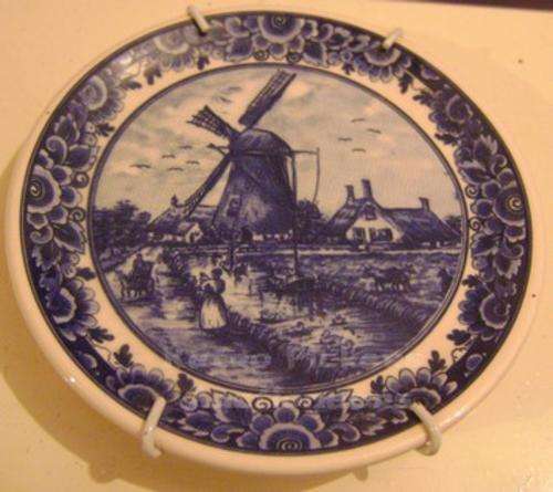 Delfts Blauw Handpainted Small Delft Plate