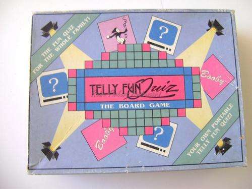 Telly Fun Quiz Board Game