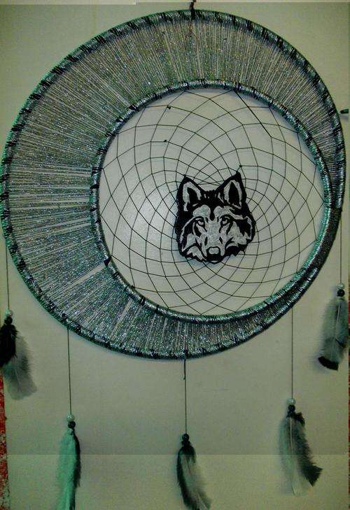 Dream Catcher - Wolf Moon