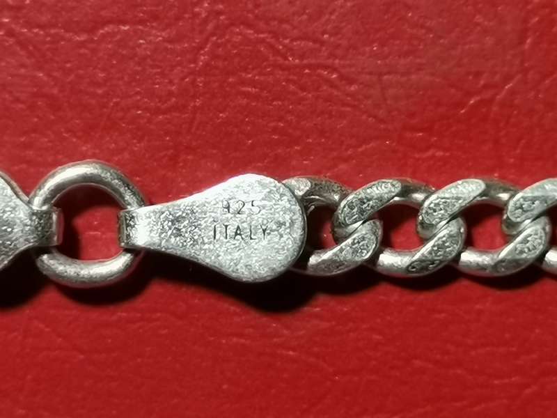 925 SILVER MEN`S CHAIN. 13.40 GRAMS. 50CM.`