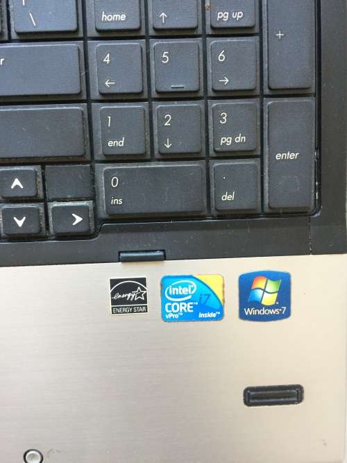 Clean Silver hp EliteBook 8540p i7 - M620 Laptop (i7 Dual Core) NVIDIA® NVS 5100M Win 10 Pro