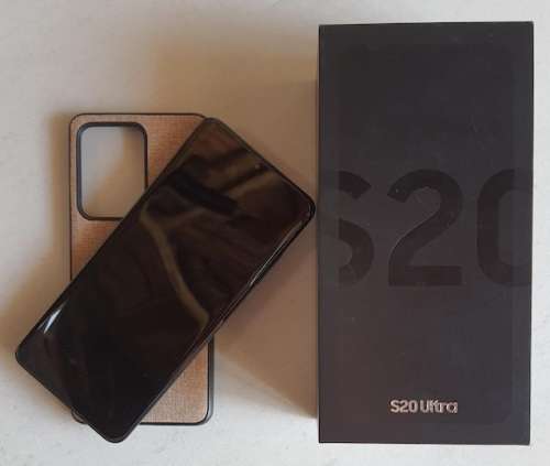 SAMSUNG GALAXY S20 ULTRA LTE-NEW CONDITION-DUAL SIM-BOXED