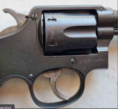 SMITH and WESSON VICTORY .38 REVOLVER