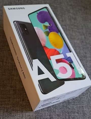 SAMSUNG GALAXY A51 - BOXED