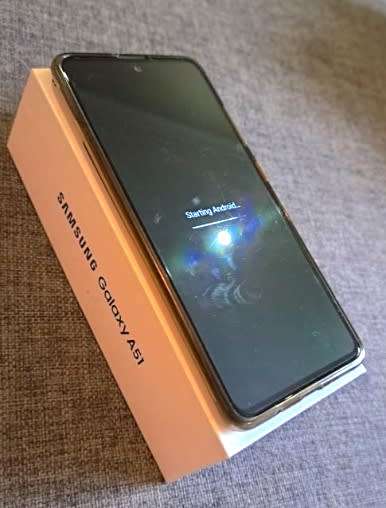 SAMSUNG GALAXY A51 - BOXED