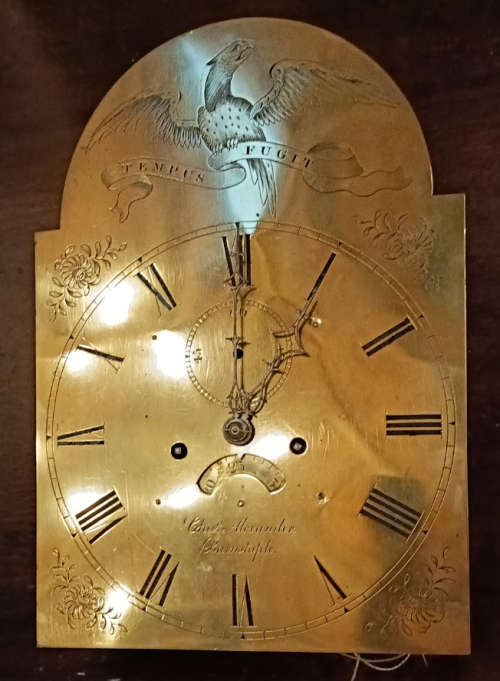 19-TH CENTURY GRANDFATHER CLOCK