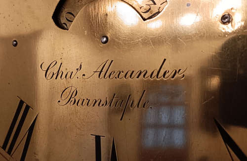 19-TH CENTURY GRANDFATHER CLOCK