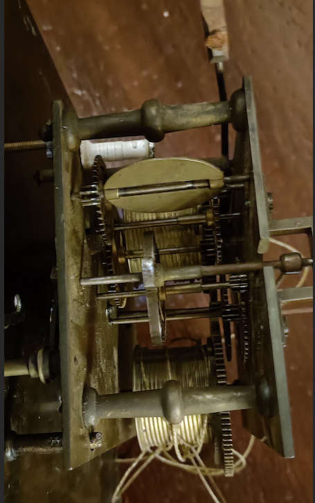 19-TH CENTURY GRANDFATHER CLOCK