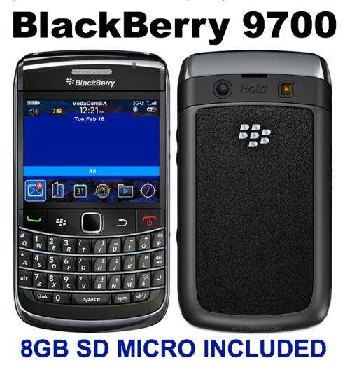 BLACKBERRY 9700 - NEW CONDITION - LOCAL STOCK