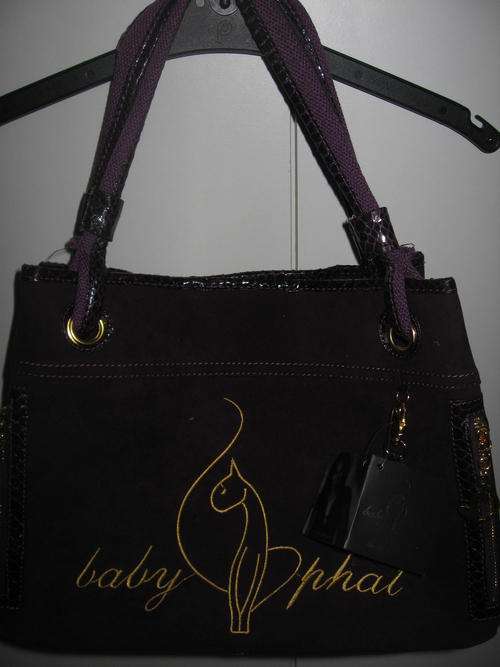 Baby Phat Suede Handbag