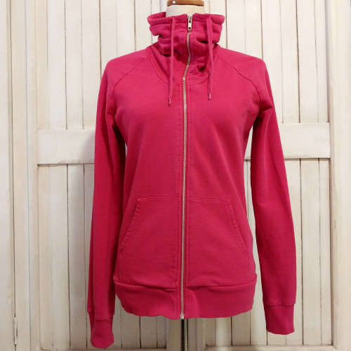 H&M FUNNEL NECK SWEATSHIRT (BRIGHT PINK)