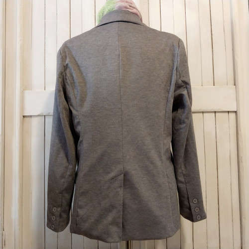 COTTON ON FULLY LINED GREY KNIT BLAZER