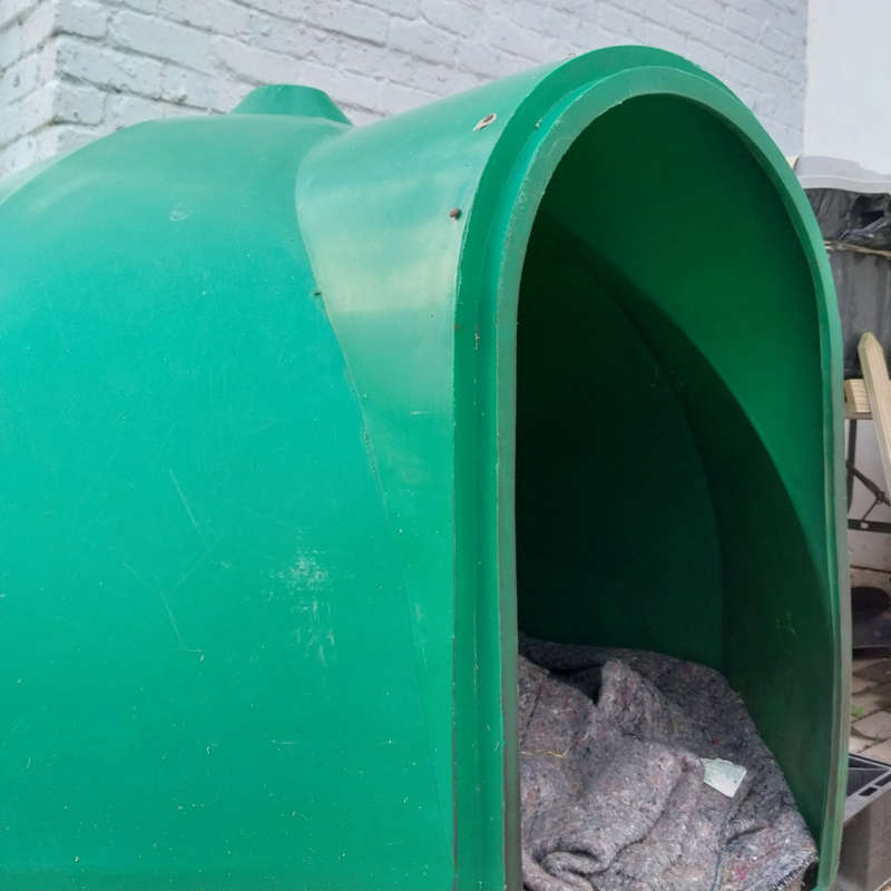 JOJO DOG KENNEL IGLOO - GREEN (EXTRA LARGE)