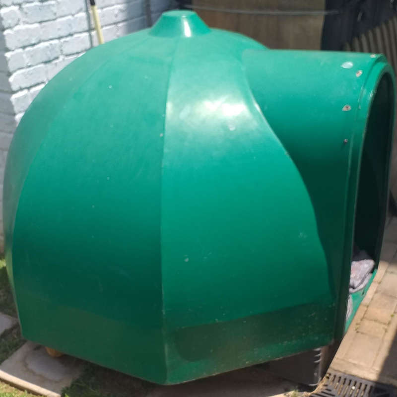 JOJO DOG KENNEL IGLOO - GREEN (EXTRA LARGE)