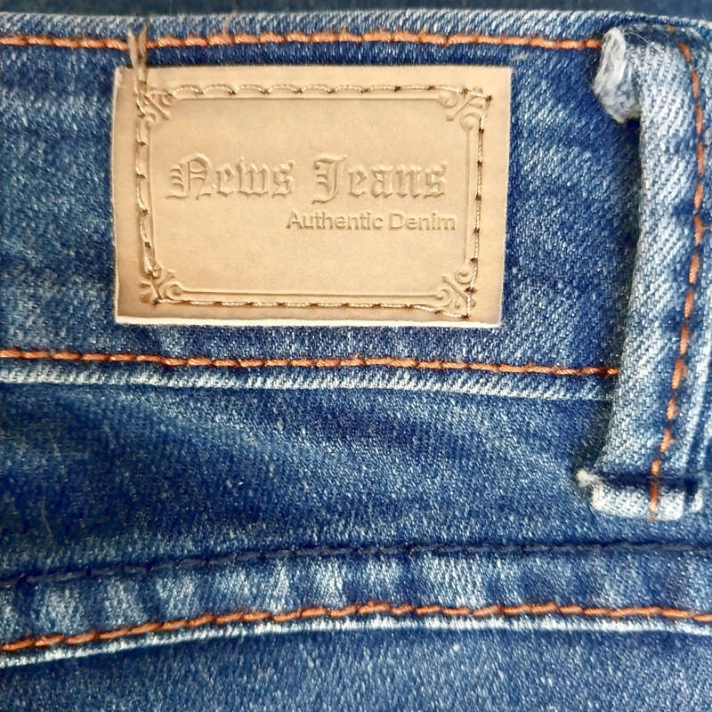 FOSCHINI NEWS DENIM LOW-RISE SKINNY STRETCH JEANS - DARK WASH