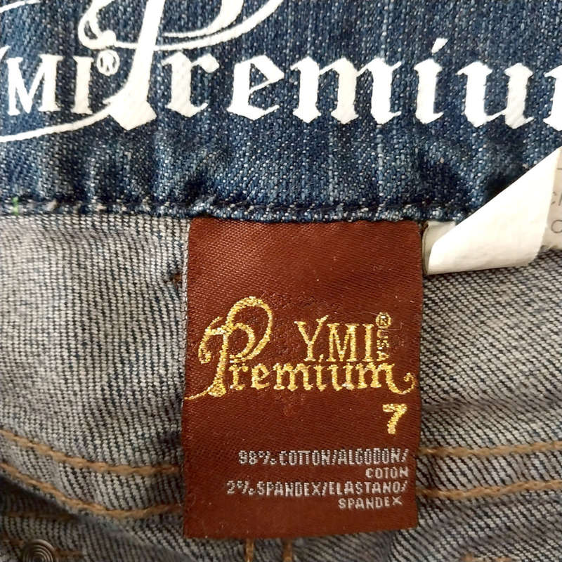 YMI PREMIUM LOW-RISE FIT & FLARE STRETCH JEANS - VINTAGE WASH