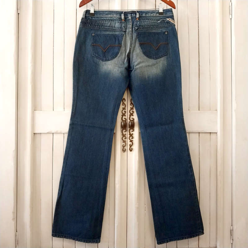 DIESEL MID-RISE BOOTLEG JEANS W30 - VINTAGE DARK WASH