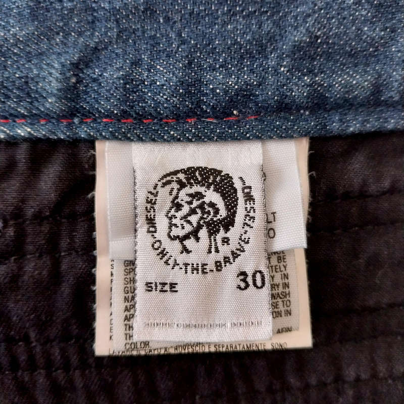 DIESEL MID-RISE BOOTLEG JEANS W30 - VINTAGE DARK WASH