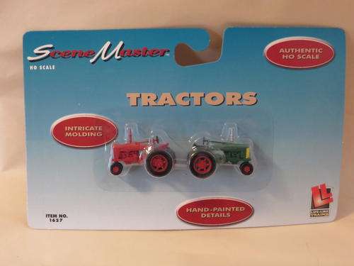 Scene Master 1627 Tractors in HO Scale (1:87) by Life-Like Trains