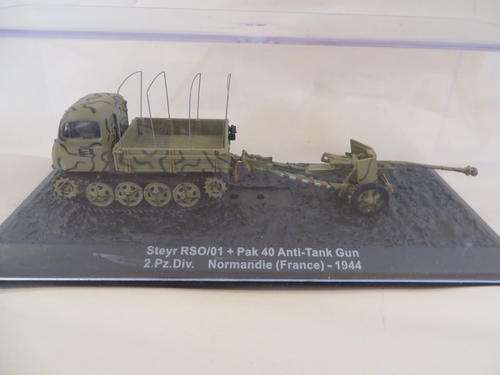 Steyr RSO/01 + Pak 40 Anti-Tank Gun in 1:72 Scale