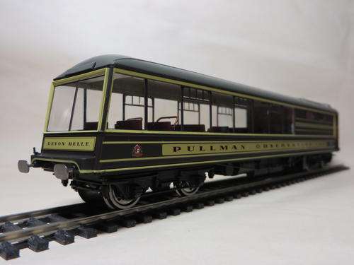 Hornby R4377 Devon Belle Pullman Observation Car with working lights in OO Gauge