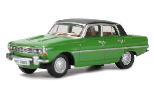 Oxford Diecast 76RP001 Rover P6 - green with black vinyl roof
