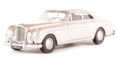 Oxford Diecast 76BCF001 Bentley S1 Continental Fastback in Shell grey